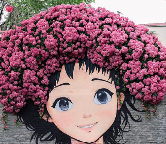 内江墙体彩绘-网红墙打卡