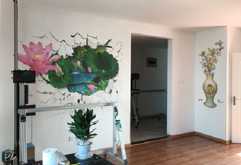 内江墙体彩绘相比墙纸的优势。