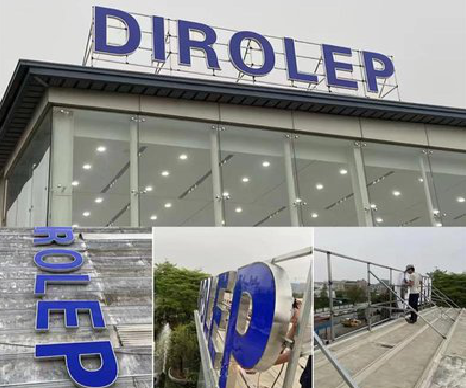 内江楼顶发光字安装的注意事项。